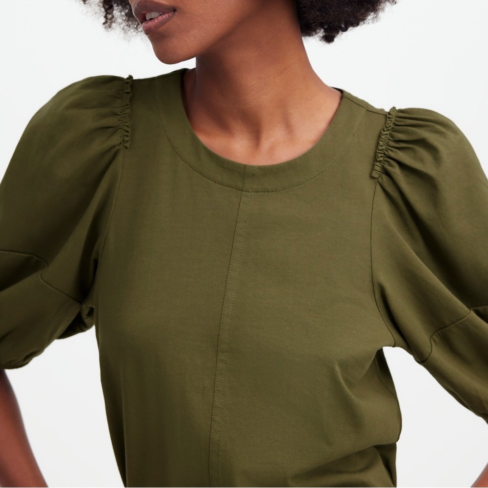 NWT Madewell Puff-Sleeve Tee - Picture 2 of 5